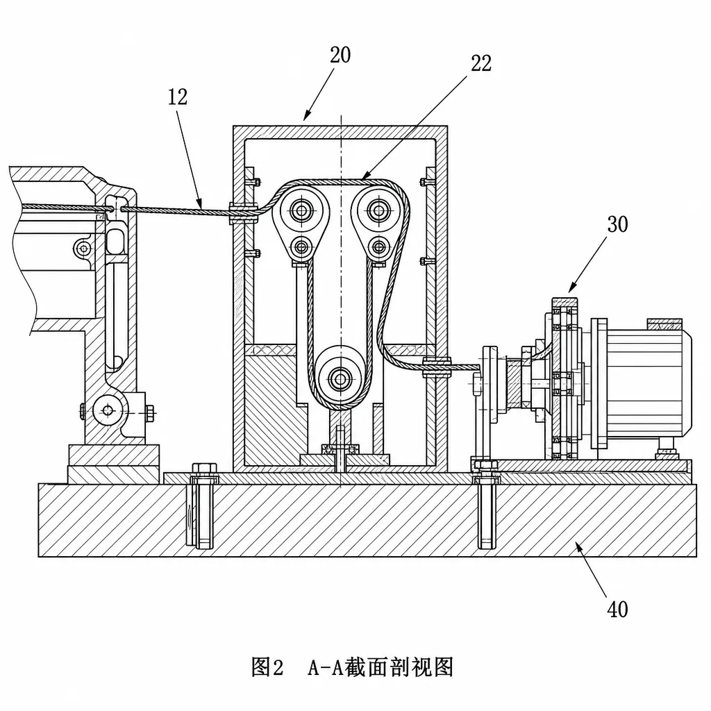 Synthetic cross-sectional mechanical draft for inspecting internal relationships